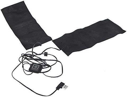 plplaaoo Elektromos Fűtés Pad Ruhát Elektromos Hő Pad, 5V 2A USB-Elektromos Fűthető Kabát Fűtés Pad, Állítható