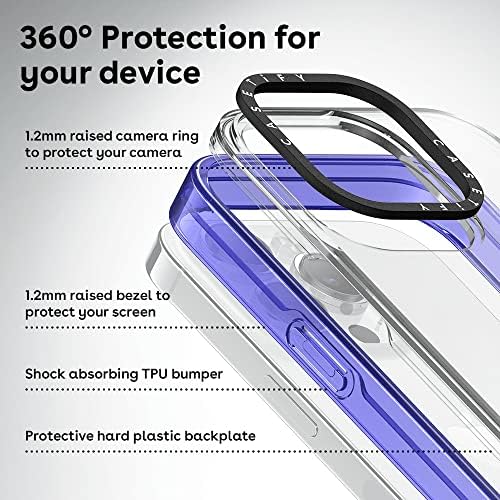 Casetify Alapvető iPhone 14 Plus-Ügyben [2X Katonai Csepp Vizsgált / 4ft Csepp Védelem] - Aqua Smiley