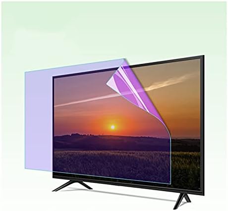 AMDHZ Alkalmas LCD, LED, 4K OLED&QLED görbülő Képernyőn, Anti Kék Fény képernyővédő fólia, Könnyen Összeszerelhető