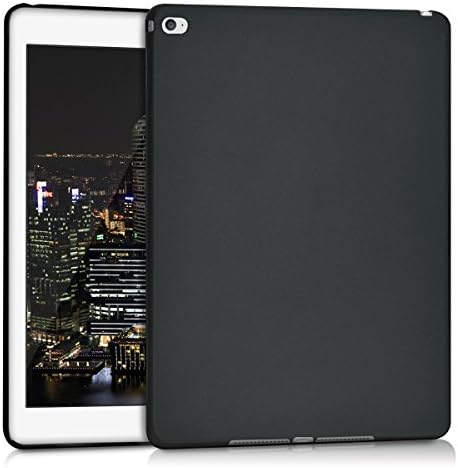 kwmobile TPU Szilikon Kompatibilis Apple iPad 2 - Ügy, Lágy, Rugalmas Sokk Elnyelő Borító - Fekete Matt